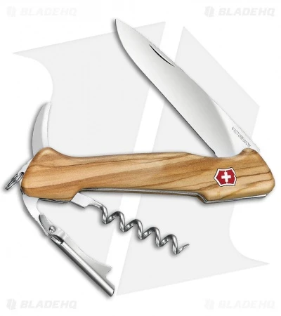 Victorinox Swiss Army Knife Wine Master Olive Wood 1 Victorinox Swiss Army Knife Wine Master Olive Wood