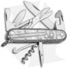 Victorinox Climber Swiss Army Knife Silver Tech