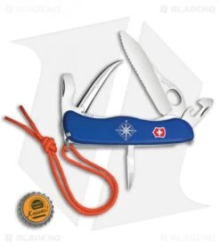 Victorinox Skipper Pro Folding Knife Multi-Tool Blue (3.38" Polish) -Blade HQ Victorinox Skipper Pro Folding Multi Tool Blue Polish VN085032MWUS2 BHQ 87075 jr bottlecap