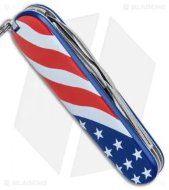 Victorinox Swiss Army Knife Tinker US Flag W/ Sharpener Combo Set 13603X6 7 Victorinox Swiss Army Knife Tinker US Flag W/ Sharpener Combo Set 13603X6 -Blade HQ Victorinox Spartan US Flag Sharpener VN13603X6 BHQ 136475 jr side