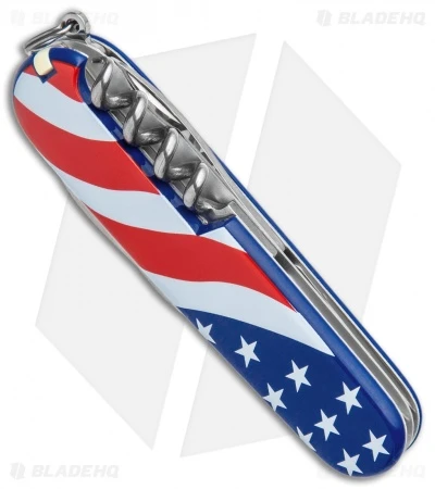 Victorinox Swiss Army Knife Tinker US Flag W/ Sharpener Combo Set 13603X6 2 Victorinox Swiss Army Knife Tinker US Flag W/ Sharpener Combo Set 13603X6 - Image 2