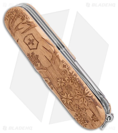 Victorinox Swiss Army Knife Super Tinker Wood Winter Magic 2022 2 Victorinox Swiss Army Knife Super Tinker Wood Winter Magic 2022 - Image 2