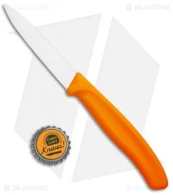 Victorinox Swiss Army Classic Paring Knife Orange (3" Satin) 5 Victorinox Swiss Army Classic Paring Knife Orange (3" Satin) -Blade HQ Victorinox Swiss Army Classic Paring Knife Orange Satin VN67606L119 BHQ 97026 jr bottlecap