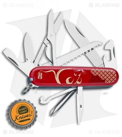 Victorinox Swiss Army Knife Huntsman Knife L.E. Year Of The Rat 2020 4 Victorinox Swiss Army Knife Huntsman Knife L.E. Year Of The Rat 2020 - Image 4