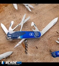 Victorinox Swiss Army Knife Huntsman Blade HQ Blue Crazy Wolf "Lobo Loco" -Blade HQ Victorinox Swiss Army Knife Blade HQ Crazy Wolf Lobo Loco Huntsman BHQ 99215 jr lifestyle website