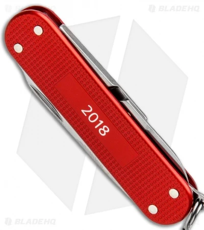 Victorinox L.E. 2018 Classic SD Swiss Army Knife Berry Red Alox 0.6221 3 Victorinox L.E. 2018 Classic SD Swiss Army Knife Berry Red Alox 0.6221 - Image 3
