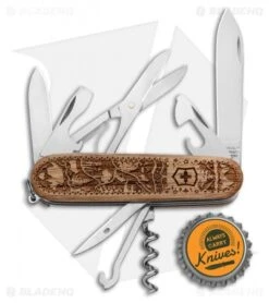 Victorinox Swiss Army Knife Climber Wood Swiss Spirit Special Edition 7 Victorinox Swiss Army Knife Climber Wood Swiss Spirit Special Edition -Blade HQ Victorinox Swiss Army Knife Climber Wood Swiss Spirit Special Edition BHQ 124616 jr bottlecap