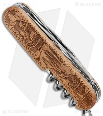 Victorinox Swiss Army Knife Climber Wood Swiss Spirit Special Edition 3 Victorinox Swiss Army Knife Climber Wood Swiss Spirit Special Edition - Image 3