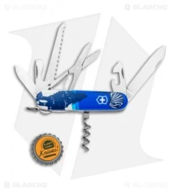 Victorinox Swiss Army Knife Huntsman Blade HQ Blue Crazy Wolf "Lobo Loco" -Blade HQ Victorinox Swiss Army Knife Huntsman Blade HQ Blue Crazy Wolf Lobo Loco BHQ 99215 jr bottlecap 1