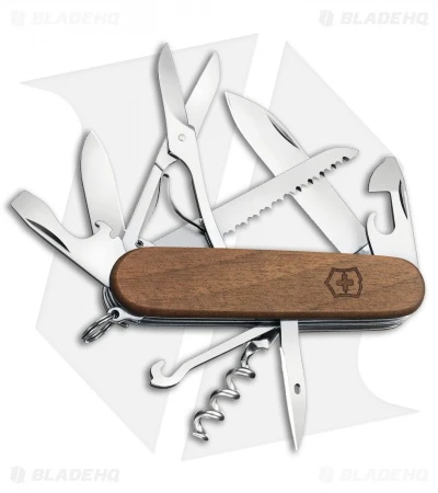 Victorinox Swiss Army Knife Huntsman Walnut 1 Victorinox Swiss Army Knife Huntsman Walnut