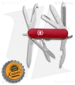 Victorinox Midnite MiniChamp Swiss Army Knife Red 53976 -Blade HQ Victorinox Swiss Army Knife Midnite MiniChamp Red 53976 BHQ 84629 jr bottlecap