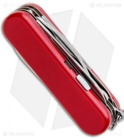 Victorinox Midnite MiniChamp Swiss Army Knife Red 53976 -Blade HQ Victorinox Swiss Army Knife Midnite MiniChamp Red 53976 BHQ 84629 jr side