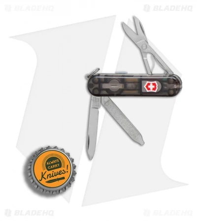 Victorinox Swiss Army Knife Signature Lite Translucent Onyx 55193 5 Victorinox Swiss Army Knife Signature Lite Translucent Onyx 55193 - Image 5