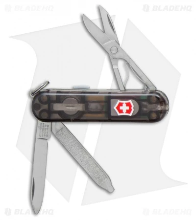 Victorinox Swiss Army Knife Signature Lite Translucent Onyx 55193 1 Victorinox Swiss Army Knife Signature Lite Translucent Onyx 55193