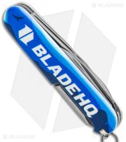 Victorinox Swiss Army Knife Tinker Blade HQ Blue Crazy Wolf "Lobo Loco" 8 Victorinox Swiss Army Knife Tinker Blade HQ Blue Crazy Wolf "Lobo Loco" -Blade HQ Victorinox Swiss Army Knife Tinker Blade HQ Blue Crazy Wolf Lobo Loco BHQ 99216 jr side 2