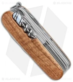 Victorinox SwissChamp Swiss Army Knife WWP Wood Handle 55076.US2 6 Victorinox SwissChamp Swiss Army Knife WWP Wood Handle 55076.US2 -Blade HQ Victorinox Swiss Champ WWP Wood Handle 55076.US2 BHQ 96669 jr side