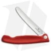 Victorinox Swiss Classic Picnic Knife Red Polypropylene (4.3" Polish Full Serr)