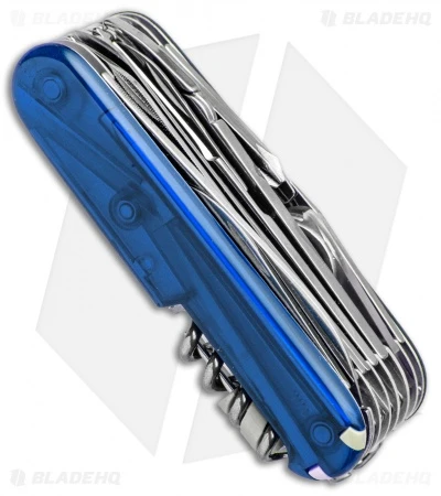 Victorinox SwissChamp Swiss Army Knife Translucent Sapphire 53507 3 Victorinox SwissChamp Swiss Army Knife Translucent Sapphire 53507 - Image 3