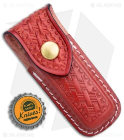 Victorinox Zermatt Medium Red Leather Belt Pouch -Blade HQ Victorinox Zermatt Belt Pouch BHQ 109315 jr bottlecap large