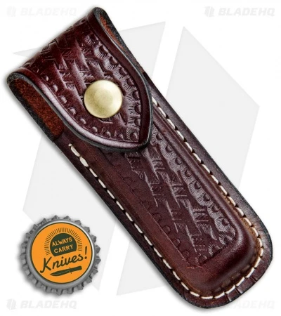 Victorinox Zermatt Large 5" Brown Leather Belt Sheath - 33201 2 Victorinox Zermatt Large 5" Brown Leather Belt Sheath - 33201 - Image 2