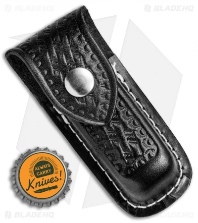 Victorinox Zermatt Large 4.5" Black Leather Belt Sheath - 33207 2 Victorinox Zermatt Large 4.5" Black Leather Belt Sheath - 33207 - Image 2