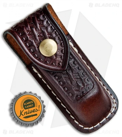 Victorinox Zermatt Large 4.5" Brown Leather Belt Sheath - 33203 2 Victorinox Zermatt Large 4.5" Brown Leather Belt Sheath - 33203 - Image 2