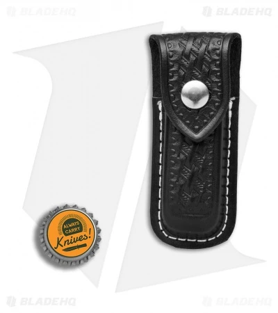 Victorinox Zermatt Large Black Leather Belt Pouch 33208 2 Victorinox Zermatt Large Black Leather Belt Pouch 33208 - Image 2