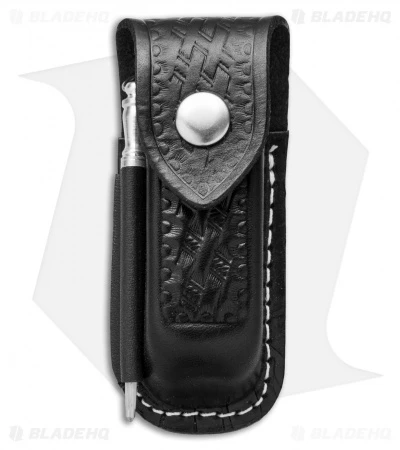 Victorinox Zermatt Large Black Leather Belt Pouch W/ Sharpening Steel 33209 1 Victorinox Zermatt Large Black Leather Belt Pouch W/ Sharpening Steel 33209