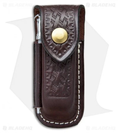 Victorinox Zermatt Large Brown Leather Belt Sheath W/ Sharpening Steel 33208 1 Victorinox Zermatt Large Brown Leather Belt Sheath W/ Sharpening Steel 33208