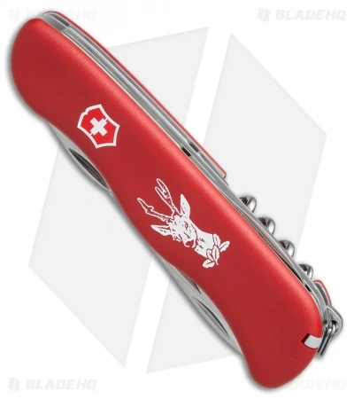 Victorinox Swiss Army Knife Hunter Lockblade Red 53641 2 Victorinox Swiss Army Knife Hunter Lockblade Red 53641 - Image 2