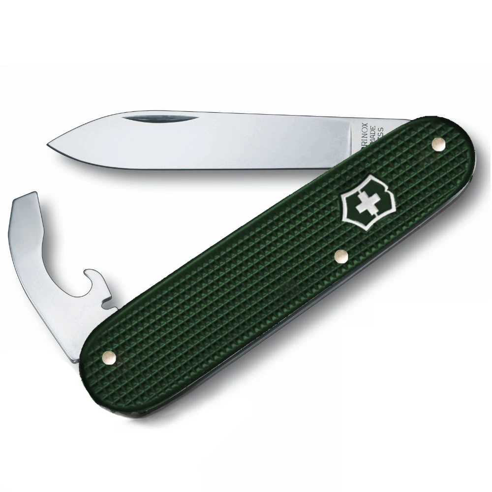 Victorinox Bantam Forest Green Alox Designer Swiss Army Knife 1 Victorinox Bantam Forest Green Alox Designer Swiss Army Knife