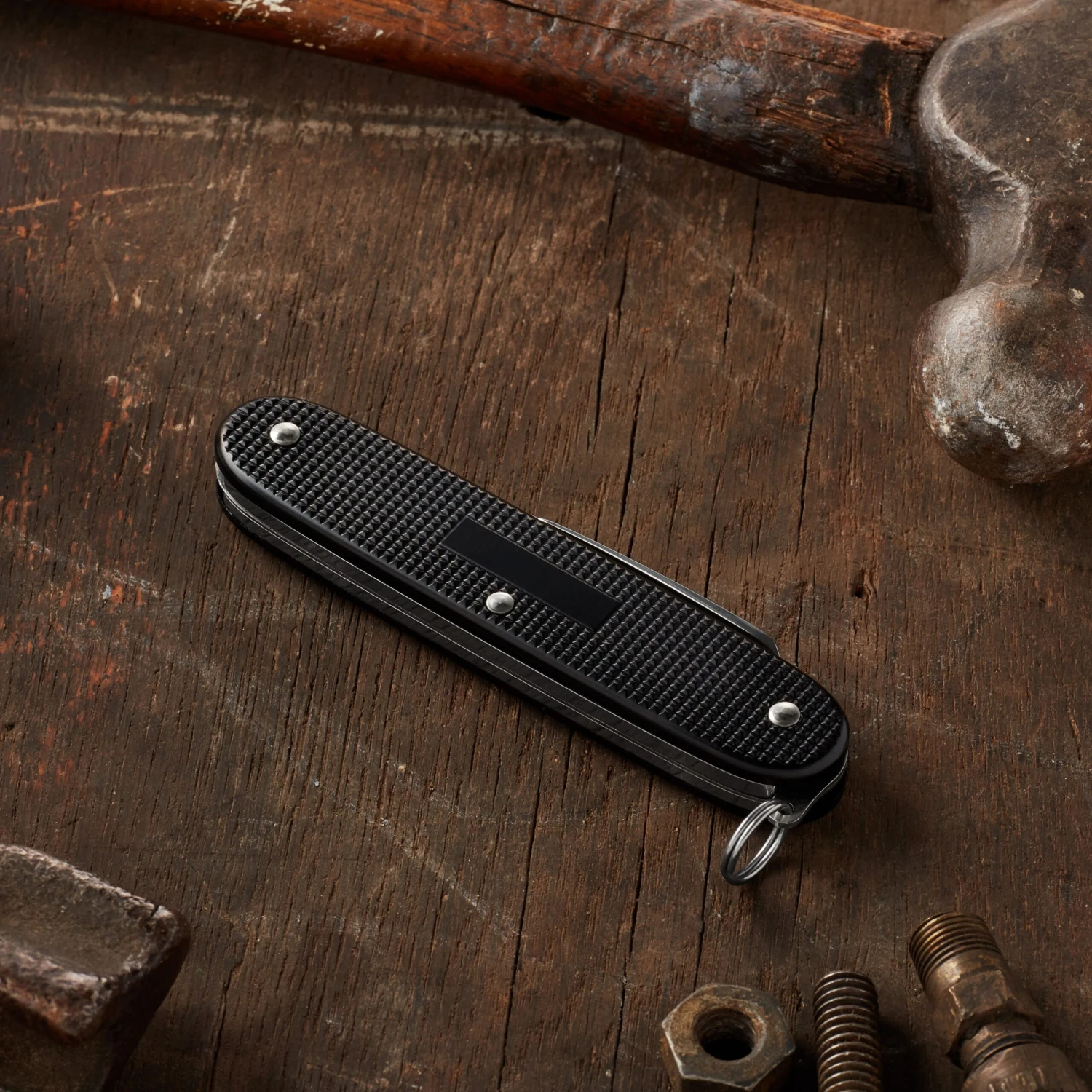 Victorinox Pioneer Black Alox Swiss Army Knife 4 Victorinox Pioneer Black Alox Swiss Army Knife - Image 4