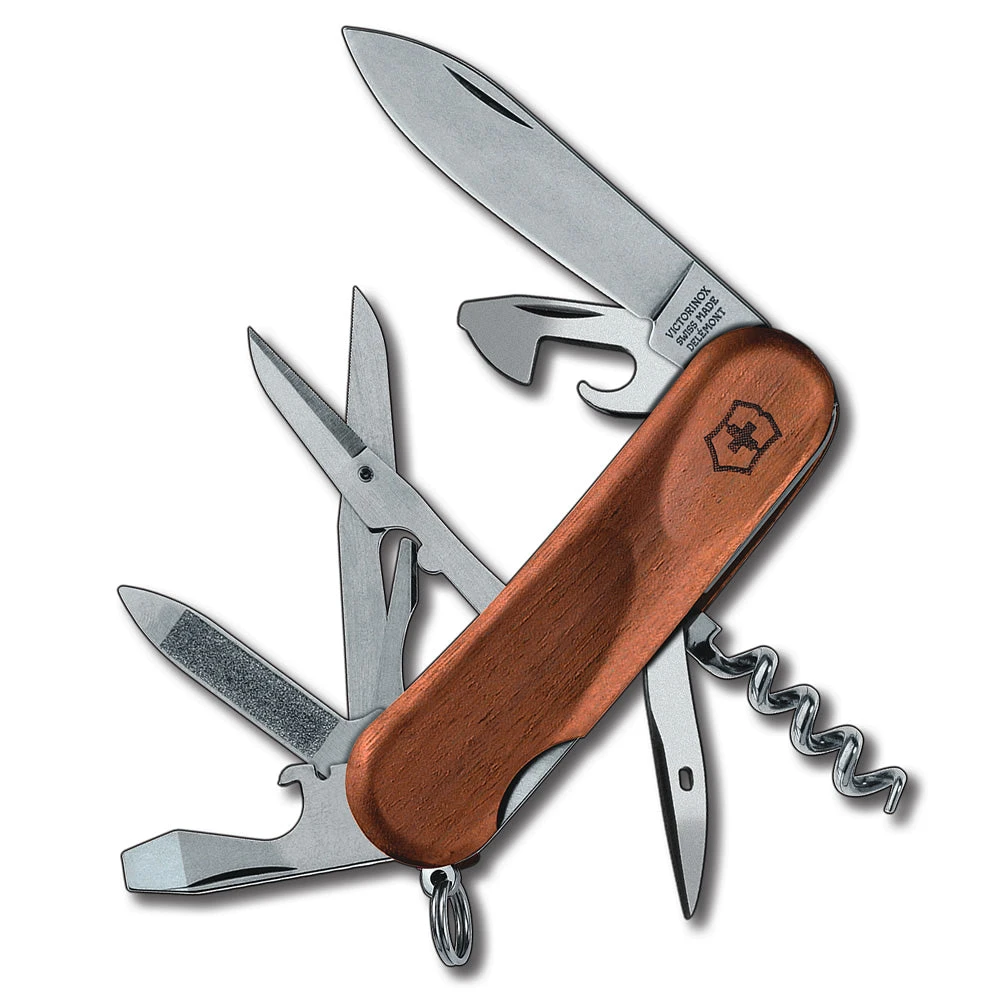 Victorinox Evolution Wood 14 Swiss Army Knife 1 Victorinox Evolution Wood 14 Swiss Army Knife