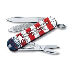 Victorinox Swiss Army Wounded Warrior Project Classic SD - American Flag With Wounded Warrior Logo