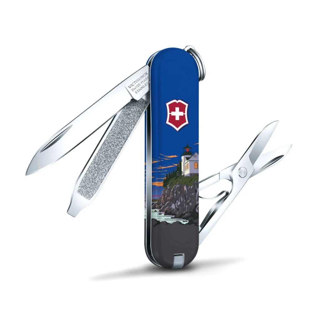 Victorinox Acadia National Park Poster Art Classic SD Swiss Army Knife 1 Victorinox Acadia National Park Poster Art Classic SD Swiss Army Knife