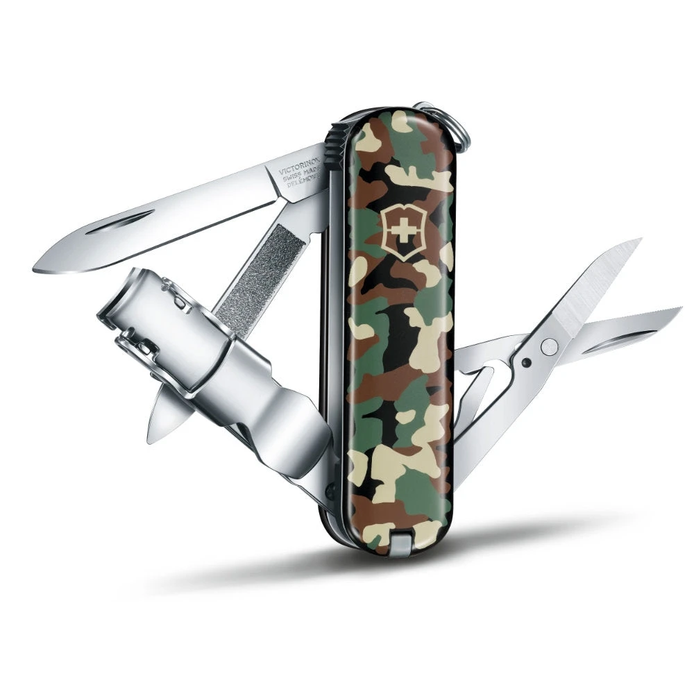 Victorinox Nail Clip 580 Camouflage Swiss Army Knife 3 Victorinox Nail Clip 580 Camouflage Swiss Army Knife - Image 3