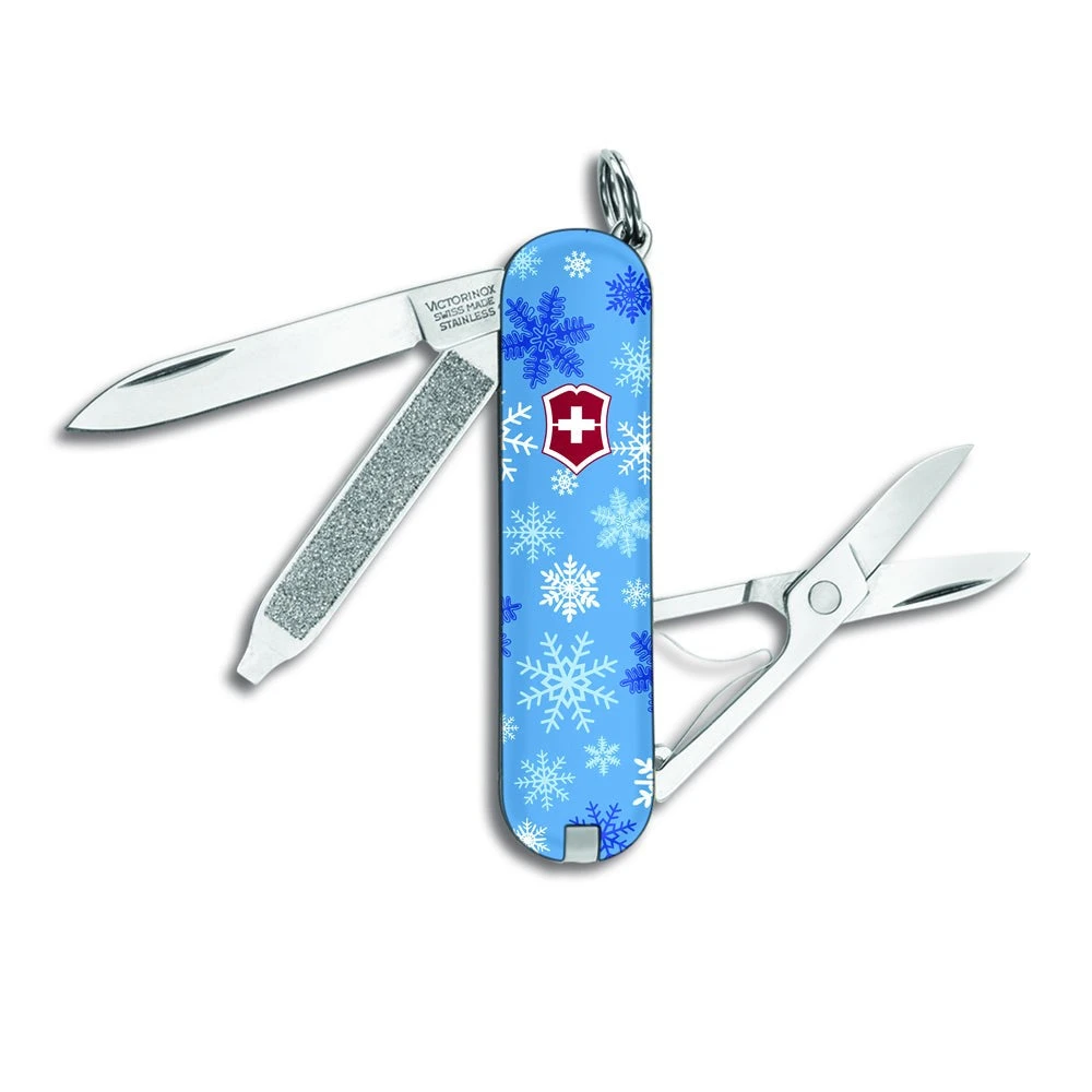 Victorinox Snowflakes Classic SD Designer Swiss Army Knife 3 Victorinox Snowflakes Classic SD Designer Swiss Army Knife - Image 3