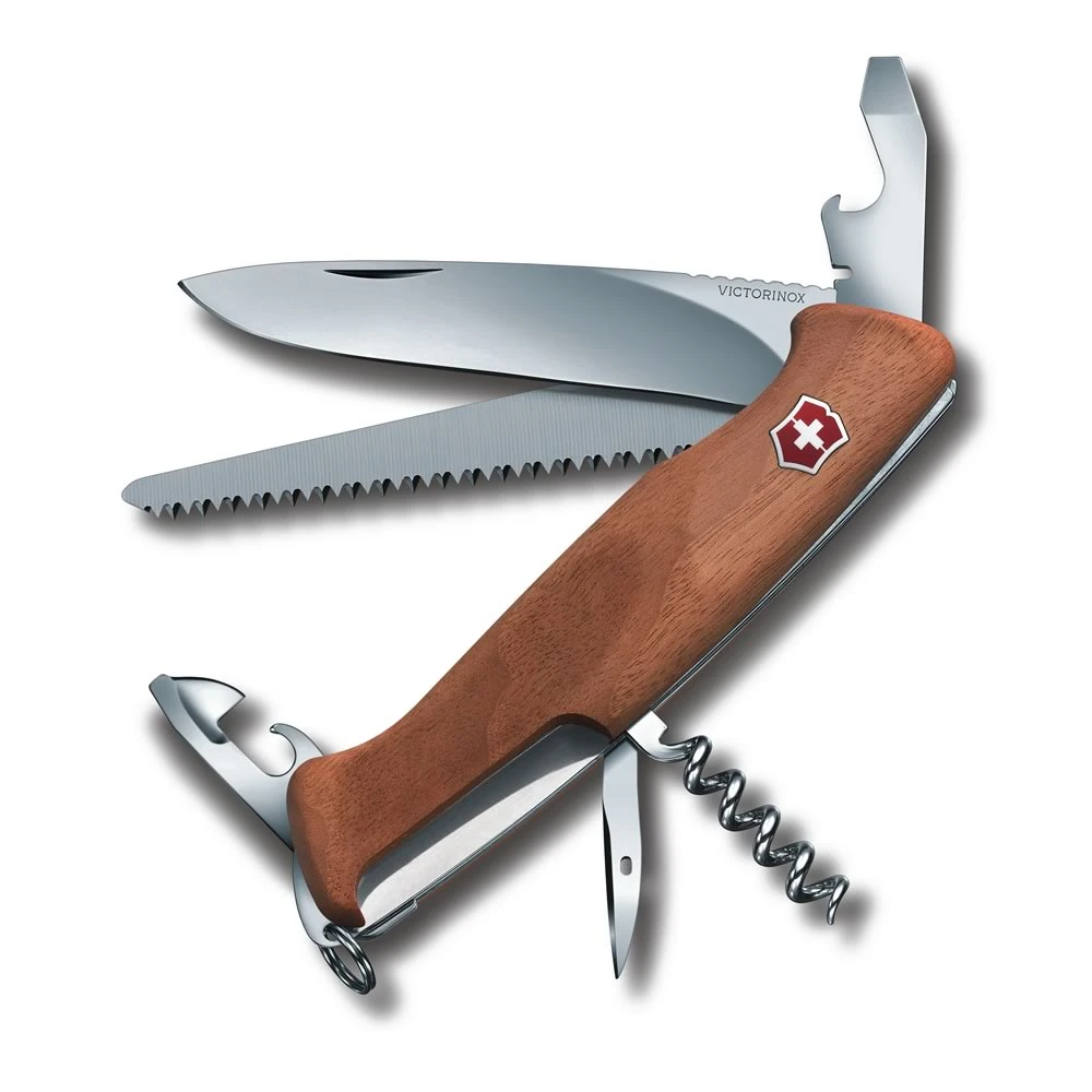 Victorinox Ranger Wood 55 Lockblade Swiss Army Knife 1 Victorinox Ranger Wood 55 Lockblade Swiss Army Knife