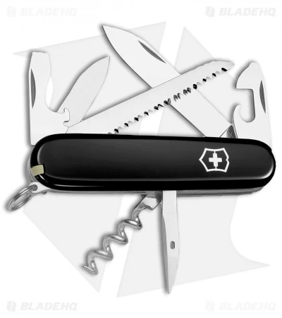 Victorinox Swiss Army Knife Camper Black 53303 1 Victorinox Swiss Army Knife Camper Black 53303