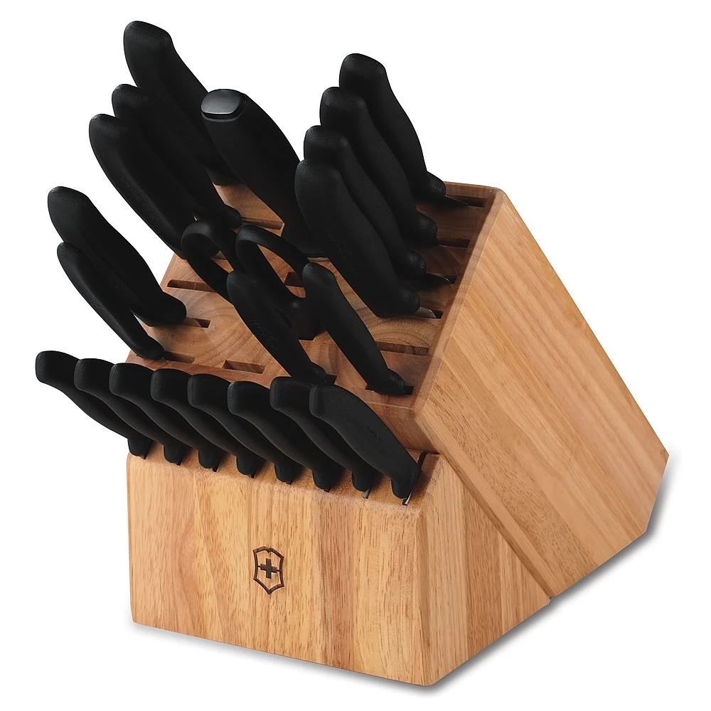 Swiss Classic 22-Piece Knife Block Set By Victorinox 1 Swiss Classic 22-Piece Knife Block Set By Victorinox