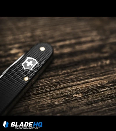 Victorinox Swiss Army Knife Cadet Black Alox Knife 53044 2 Victorinox Swiss Army Knife Cadet Black Alox Knife 53044 - Image 2