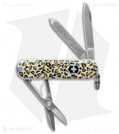 Victorinox Classic SD Swiss Army Knife Leopard 56222 1 Victorinox Classic SD Swiss Army Knife Leopard 56222