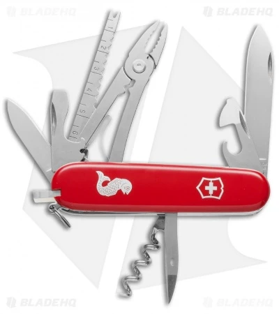 Victorinox Swiss Army Knife Angler Red 53671 1 Victorinox Swiss Army Knife Angler Red 53671