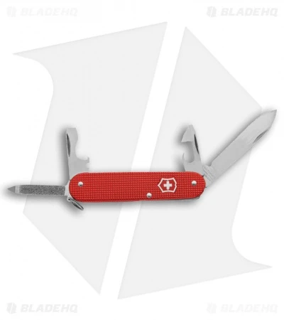Victorinox Swiss Army Knife Cadet Red Alox Knife 53043 1 Victorinox Swiss Army Knife Cadet Red Alox Knife 53043