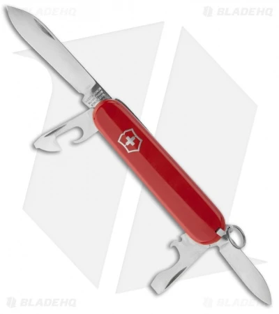 Victorinox Swiss Army Knife Recruit Red 53241 1 Victorinox Swiss Army Knife Recruit Red 53241