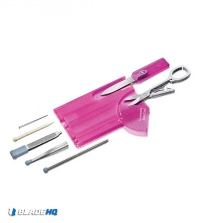 Victorinox Swiss Army Swisscard Classic Translucent Pink 53930 2 Victorinox Swiss Army Swisscard Classic Translucent Pink 53930 - Image 2